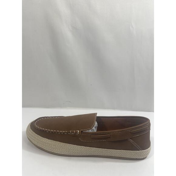 Madden MMILLION Shoes Mens Size 9 Cognac Suede Slip On Loafers New Box main image 5